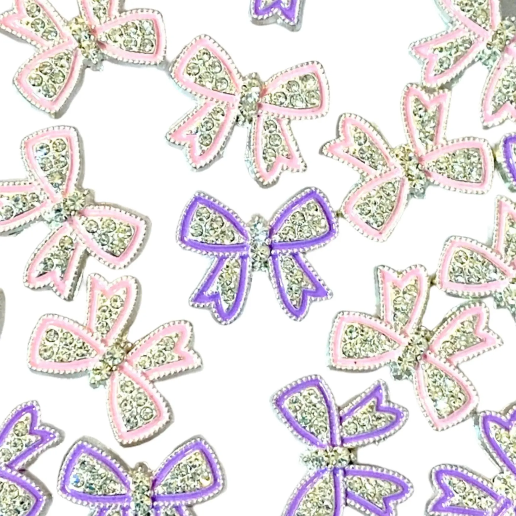 1pc Fear The Bow Fancy Beads - Bow Shaped Beading & Crafting DIY for Beaded Keychains