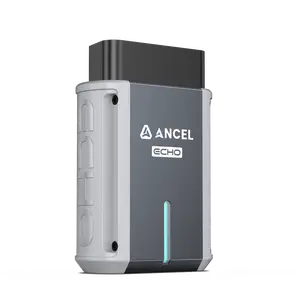 Ancel Echo OBD2 Scanner Bluetooth - All Systems Code Reader, Car Diagnostic Tool for iOS Android, Vehicle Scanner for Oil Light & Brake Reset, Battery Registration - Bidirectional Scan Tool, Live Data
