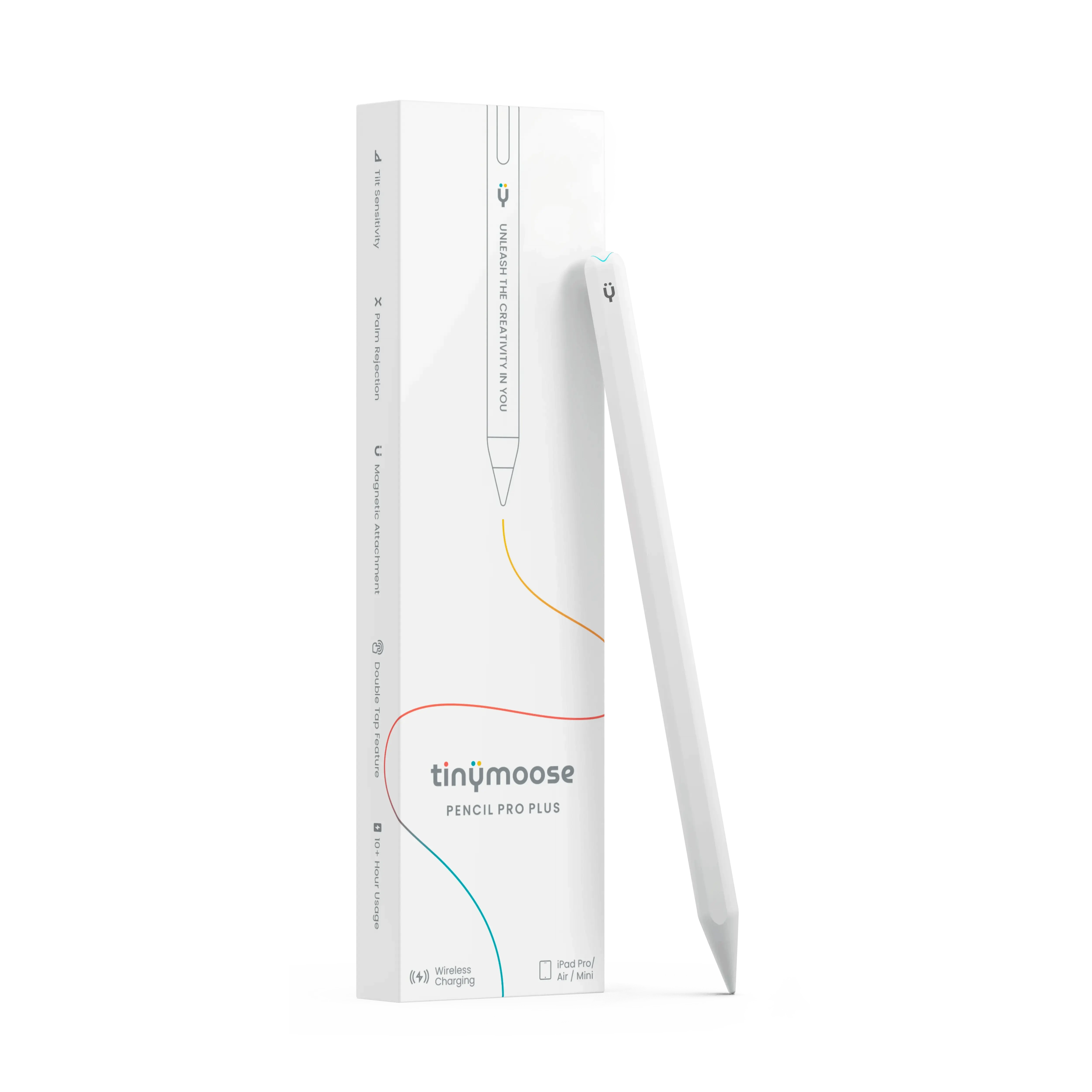 Pencil Pro Plus - iPad Pen with Wireless Charging – Alpine White