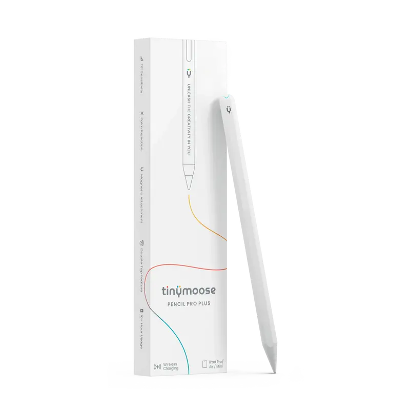 Pencil Pro Plus - iPad Pen with Wireless Charging – Alpine White