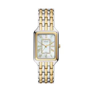 Fossil Women's Raquel Three-Hand Date, Two-Tone Stainless Steel Watch