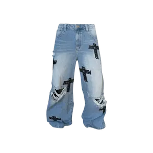 Bottega Desires Holy Grail Denim Pants Blue