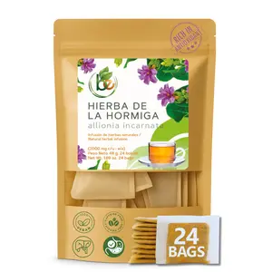 Hierba de la Hormiga (Trailing Windmills) Herbal Tea - 24 Premium Tea Bags (2000mg per Bag) - Authentic 100% Natural Mexican Botanical - Caffeine-Free, Vegan & Non-GMO - Traditional Support for Metabolic Balance & Systemic Cleansing - by BEXPERTSUSA