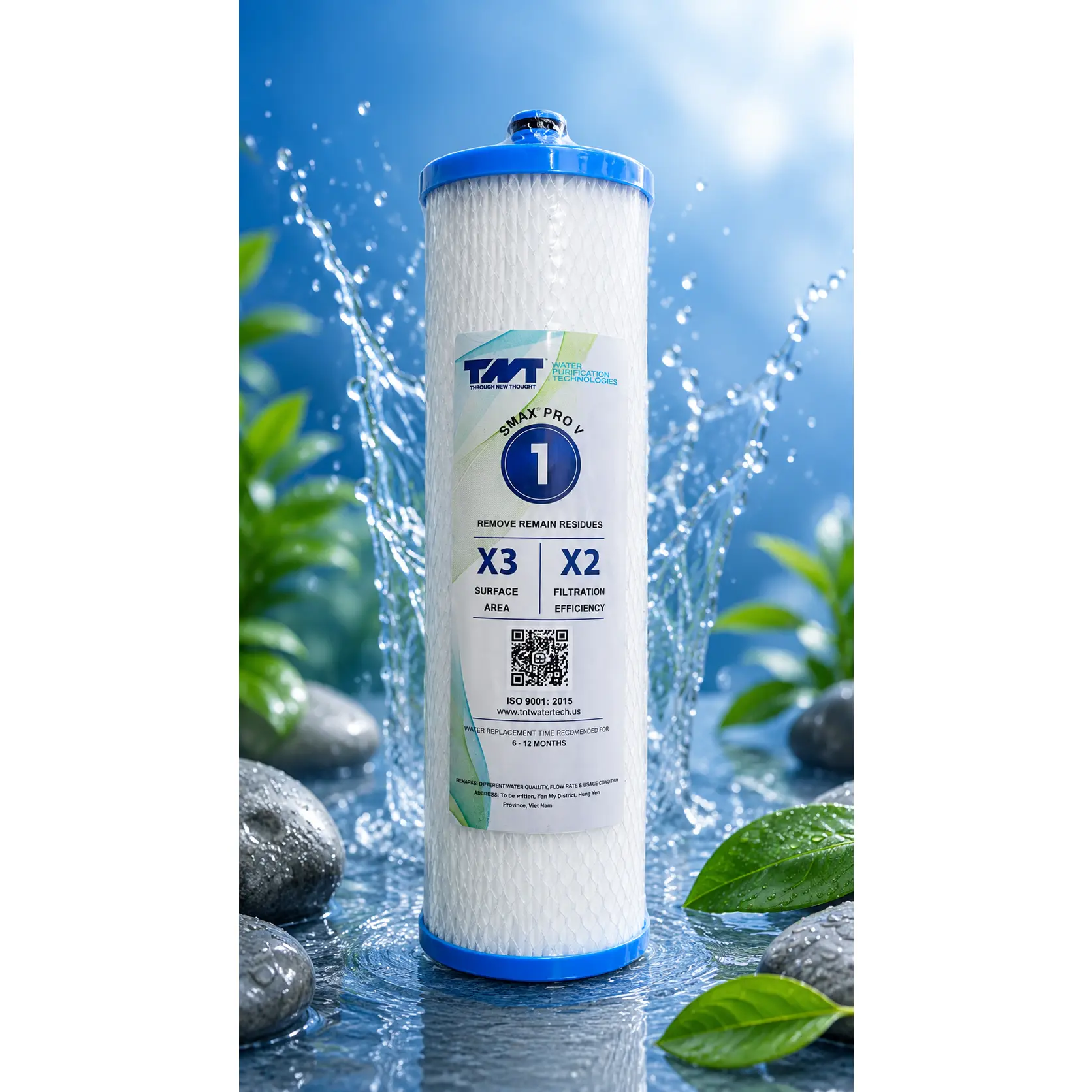 TNT Premium 10-Stage RO System | Alkaline + Mineral Filter Included