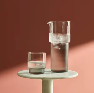 RYE Jug / Carafe / Pitcher: Clear + Smoke