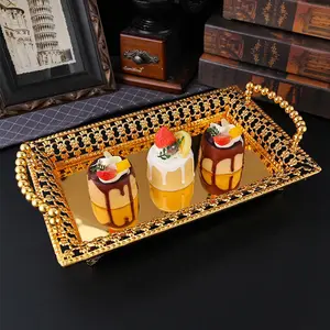 Nordic Style Tea Table Fruit Dish, Creative Fashion Simple Candy Tray, Home Wedding Gift, Modern Living Room Metal Decor