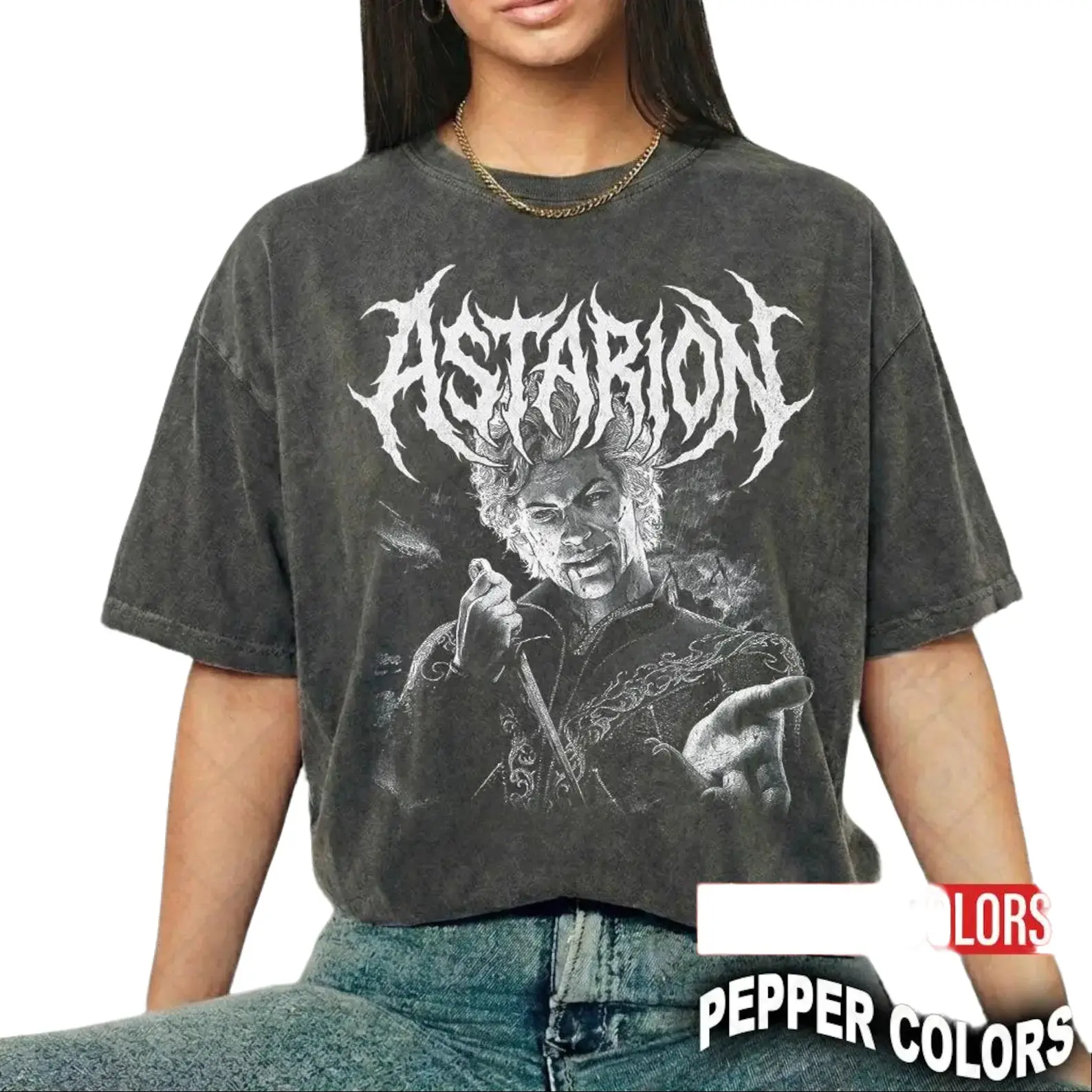 Astarion Baldur's Gate 3 T-Shirt | Vampire Rogue RPG Gaming Shirt