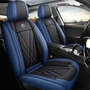 Universal Car Seat Cushion Cover, High-Quality PU Leather, Fits Kia, Toyota, Honda, Automotive Accessories, Comfortable and Durable, Automotive Seat Covers
