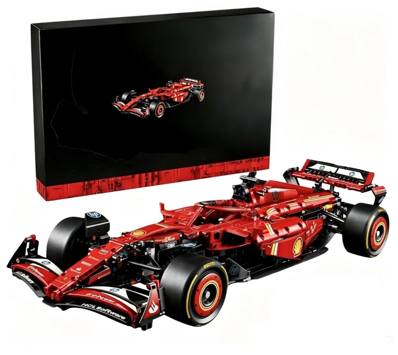 Technic SF-24 Model Car Buildable Blocks Kit - 24in Collectible Construction Set, Building Module Set for Adults (18+), DIY Craft with Realistic Features, Display Item, Fan Gift Idea