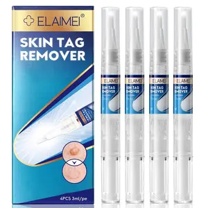 Elaimei Label Remover Pen Set of 4, Efficient and Easy-To-Use, Suitable for Various Labels, Simple and Convenient Design