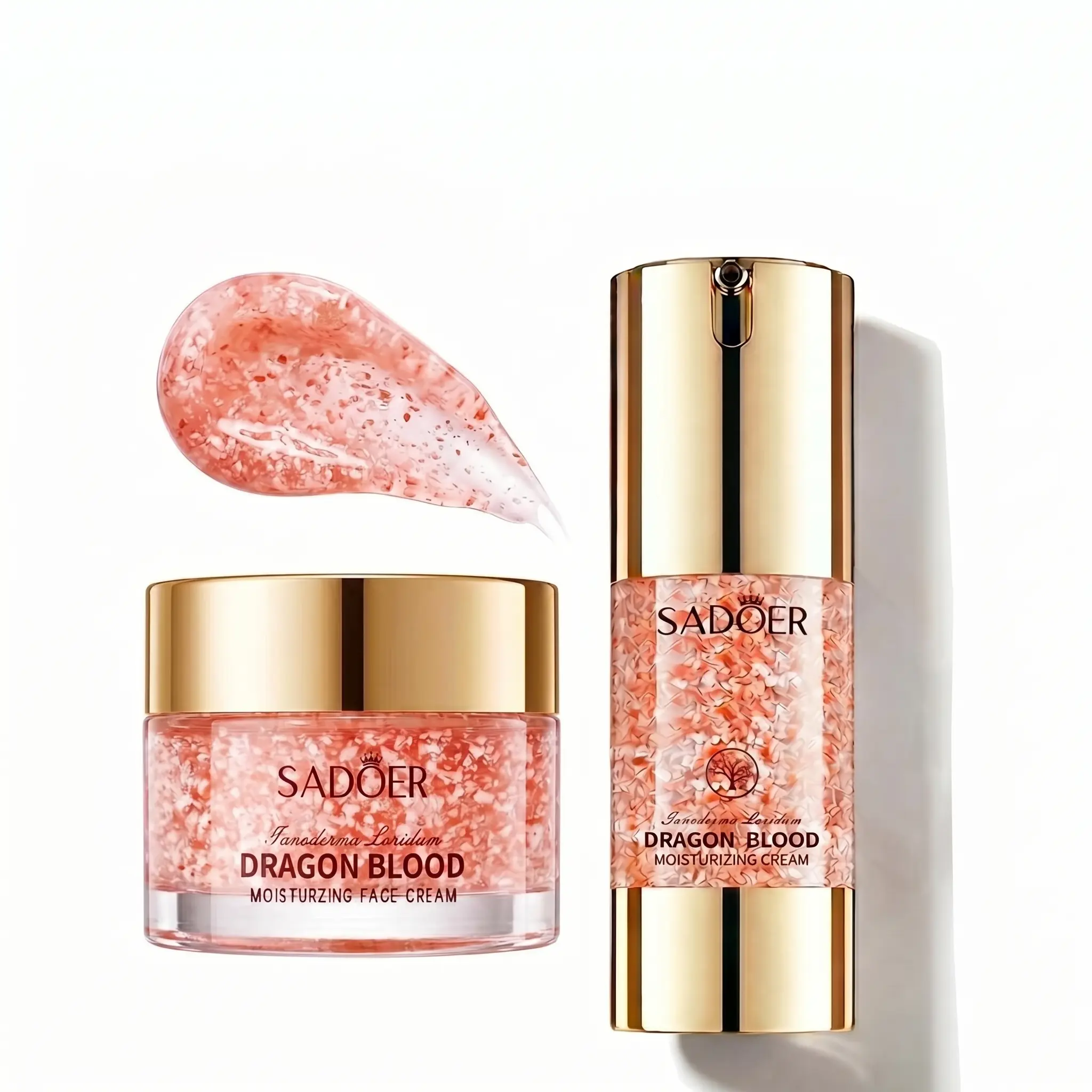 Dragon Blood Extract & Reishi Face Cream, Lightweight Hydrating Facial Moisturizer, Smooth Skin Texture, Daily Face Lotion for Soft, Supple & Comfortable Skin Care