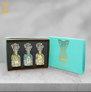 Dar AlOud Perfumes Mini Box Al Jalila, Ghizlan and Mutheer Unisex EAU DE PERFUM de Parfum Spray, 2.02 Oz