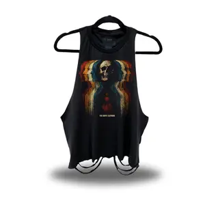 IDENTITY ROAD RASH CROP TANK TOP