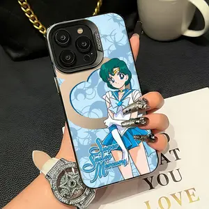 Anime S-Sailors M-MoonsPhone Case Suitable for iPhone 17 16e 16 15 14 13 12 11 Mini Pro Max Air X XR XSMAX 8 7 Plus Anti Fall Matte Back Cover