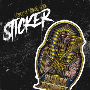 Valley of the Strings - Vinyl Sticker