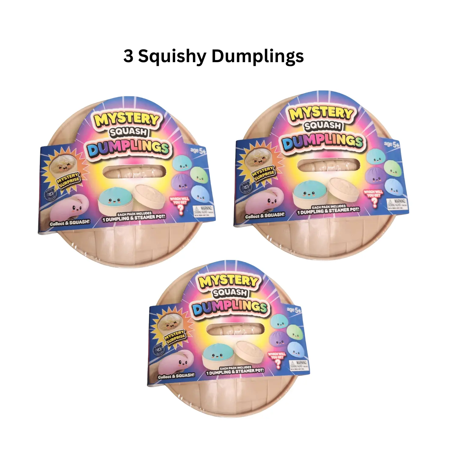 Royal Deluxe Mystery Squash Dumplings Blind Box (3 pc)