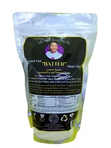 It Don't Get "BATTER" Than This "Lemony Pepper" Flavor Spice - Seasoned Fry & Tempura Bake Mix with Lemony Pepper Spice and Flakes