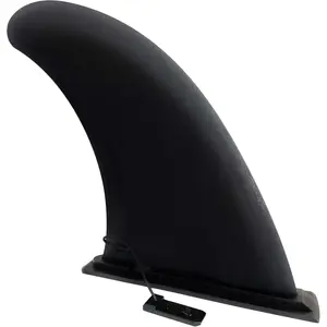 9" Sup Fin Replacement, Quick Release Center Fin for Stand Up Paddleboard Inflatable Paddle Board Longboard, No-Tool Installation, Improves Stability Ideal for Beginners and Pros