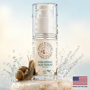 Hyaluronic acid serum–  snail mucin, Plump • Smooth • Restore