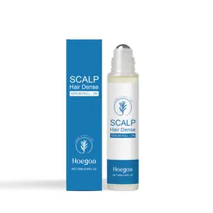 Hoegoa Rosemary Hair Care Roll-On Serum - Roll-On Massage Scalp Care, Gentle Nourishment and Smoothing Hair Care