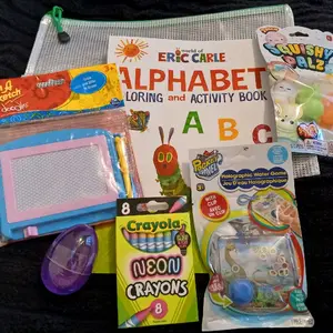 Kids Travel Activity Kit Ages 3+
