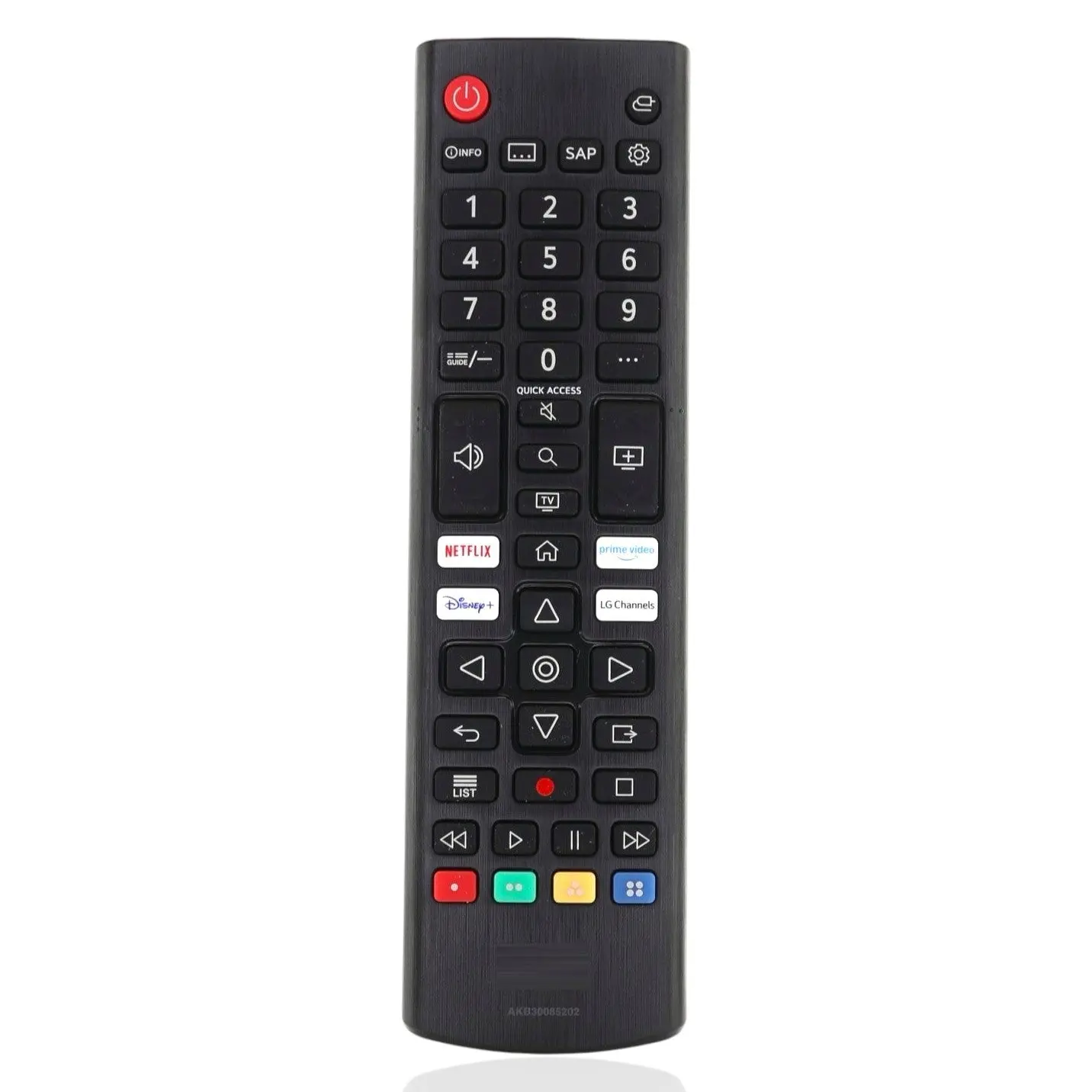 Dan's Originals for LG AKB30085202 Smart TV IR Remote Control | Netflix | Prime Video | Disney+ | LG Channels - AKB30085202