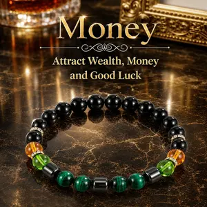 Wealth Magnet! Lucky Tiger's Eye & Fortune-Turning Black Obsidian Bracelet — Crystal Jewelry for Attracting Wealth and Blessings summerwins