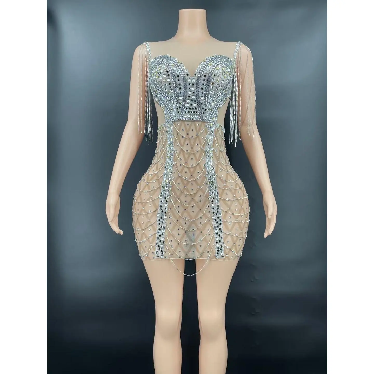 rose knit dress Wannabe Sweater Dress main image 1