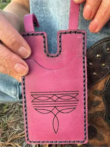 Ladies' Boot Purse, Western Boot Purse, Medieval Vintage Purse, Card Wallet Wristlet, Handmade Ladies' Credit Card Holder Purse, Ladies' Wrist Strap Multifunctional Storage Purse, Western Boot Purse with Snap Fastener Strap