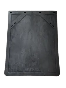 Denco 3/8" Super Heavy Duty Plain Semi-Truck Mud Flaps - 24" x 30" - 1 Pair - Rubber