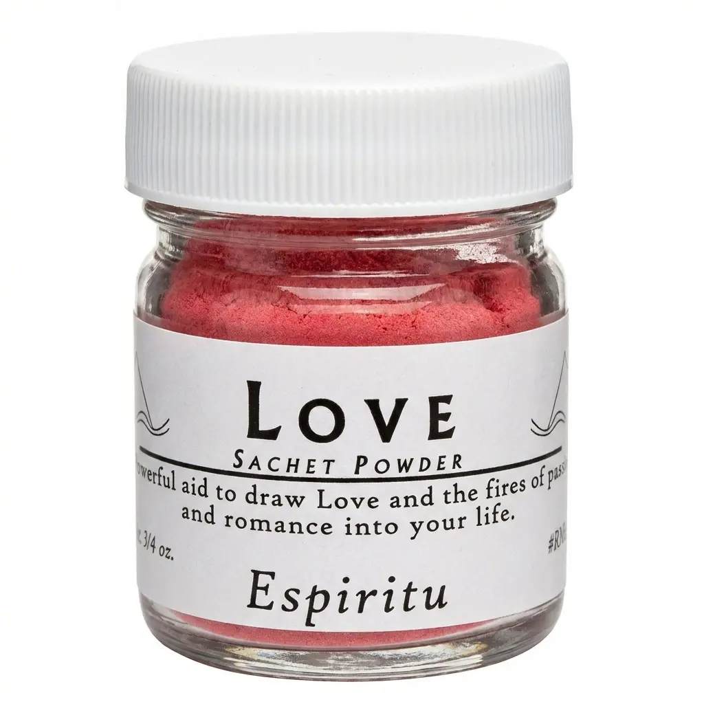 Love Sachet Powder — 3/4oz Hoodoo Rootwork Blend for Attraction
