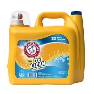 Fresh Scent Plus OxiClean Liquid Laundry Detergent, 128-Loads, 166.5 fl.oz.