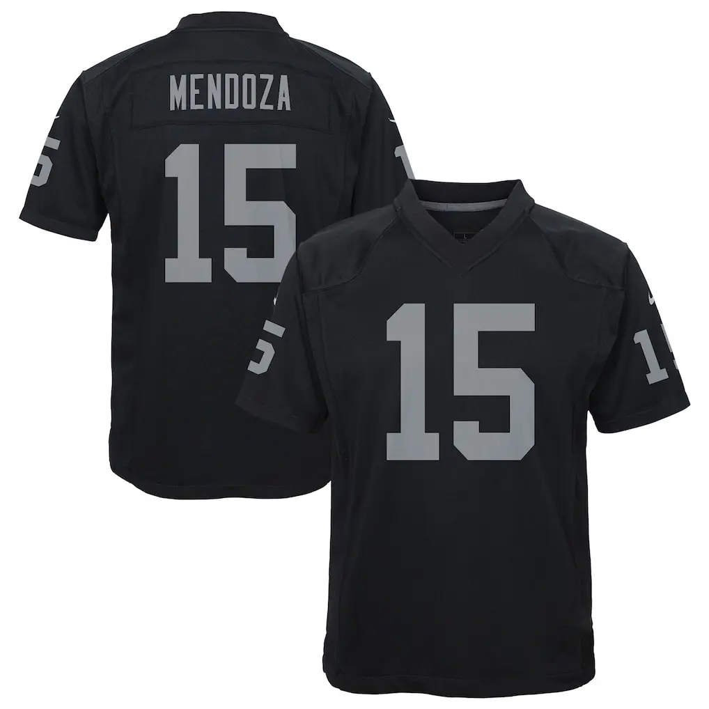 Raiders Football Jersey, Fernando Mendoza 15 Football Jersey, Game Day Jersey, Retro Sports Style Unisex Gift, Sunday Football Shirt, Game Day Outfit