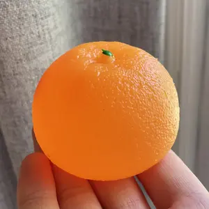 Realistic Maltose Orange Squishy – Scented Chewy Stress Ball, Slow Rebound Fidget Toy for ADHD Relief