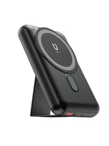 3-in-1 10000mAh Magnetic Power Bank: Includes a built-in charging cable and foldable power bank, supports 22.5W fast charging, and is compatible with iPhones, Android phones, and other electronic devices. Redlithium Battery Pack Smartphone