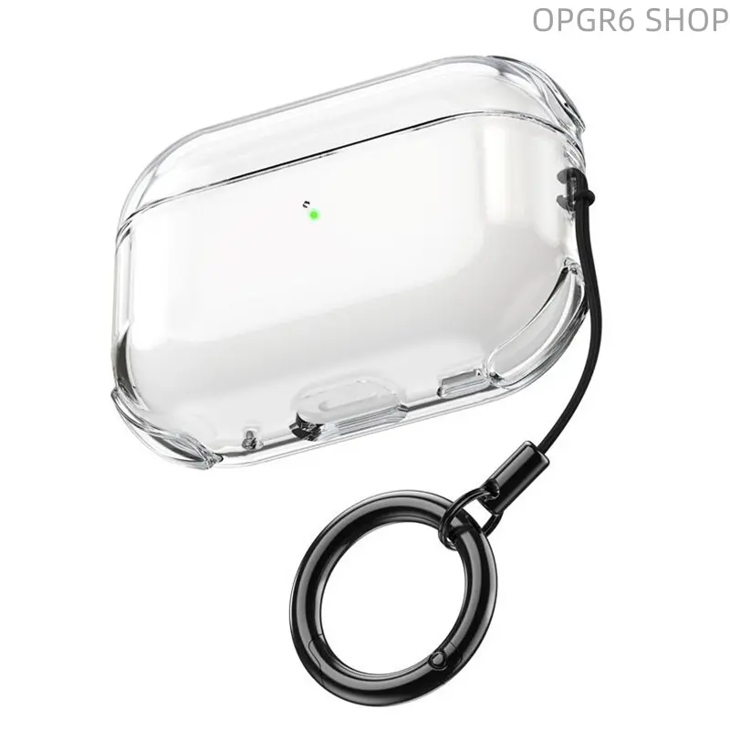 Clear Protective Case For AirPods Pro 2 Pro 3 AirPods 4, Transparent Shockproof Soft Earbud Cover Compatible With Apple Wireless Bluetooth Headphones