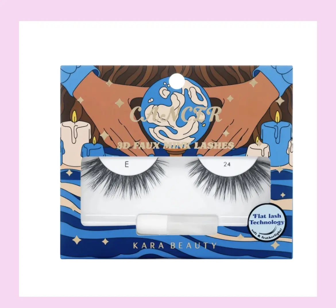 Zodiac 3D Faux Mink Flat False Eyelashes