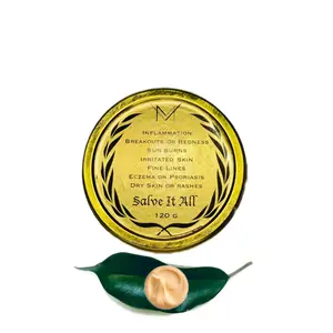 Salve it All Beauty Balm Concentrate Champione By Mileva Organic Healing for Skin Challenges -Irritation, Dryness, Deep Lines with Frankincense, Cedar, Myrrh