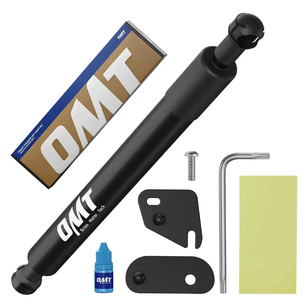 Orion Motor Tech Tailgate Assist Shock Compatible with 2015–2026 Ford F-150, Driver-Side Mounting, AISI 1045 Steel, No-Drill Installation Kit