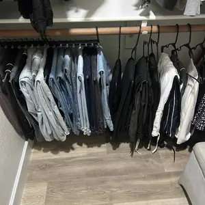 9-Layer Pants Hanger (1/2/4 Counts), Space-Saving Organizing Hanger, Multifunctional Pants Rack, Closet Organizer for Pants, Jeans, Leggings, Trousers and Skirts, Pant Hangers, Clothes Hanger Organizers