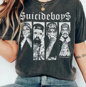 Vintage #Suicideboyss Music Concert ShirtT-Shirt, #Suicideboyss Tee, #Suicideboysssss Merch Tee, G59 merch Shirt, Gift for Boy, Gift for Girl, Gift for Fan Suicideboysss