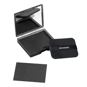 BeGoodSkin Oil Blotting Sheets for Face & Hair – Pocket Size, Natural Bamboo Charcoal, Matte Finish, Makeup Friendly, 100 Sheets  Cosmetic