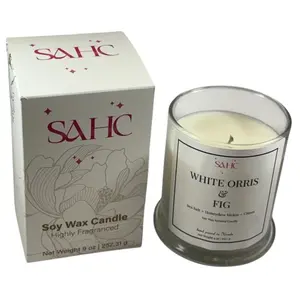 White Orris & Fig | Hand-Poured Candle