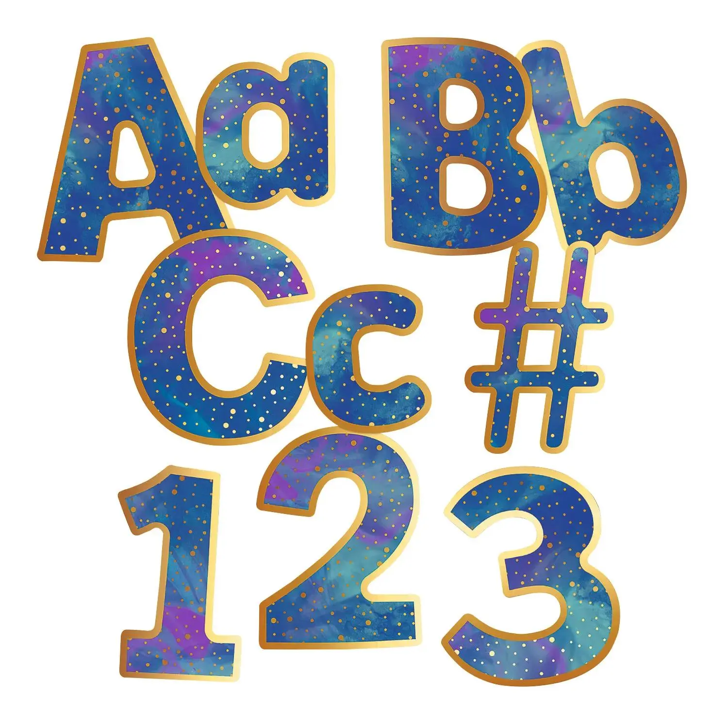 Carson-Dellosa<sup>®</sup> Galaxy Bulletin Board Letters - 219 Pc.
