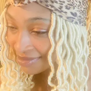 “On The Go” Wig wavy goddess Locs mermaid braids