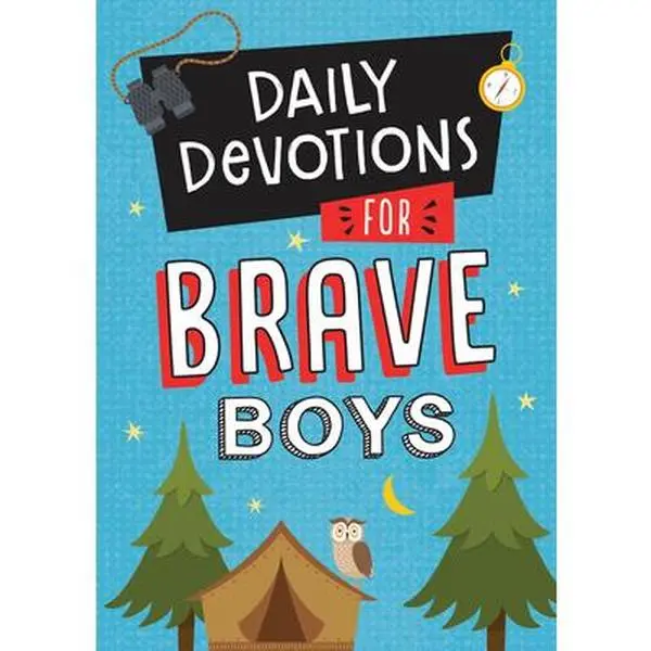 USED-Daily Devotions for Brave Boys by Compiled by Barbour Staff (Paperback)
