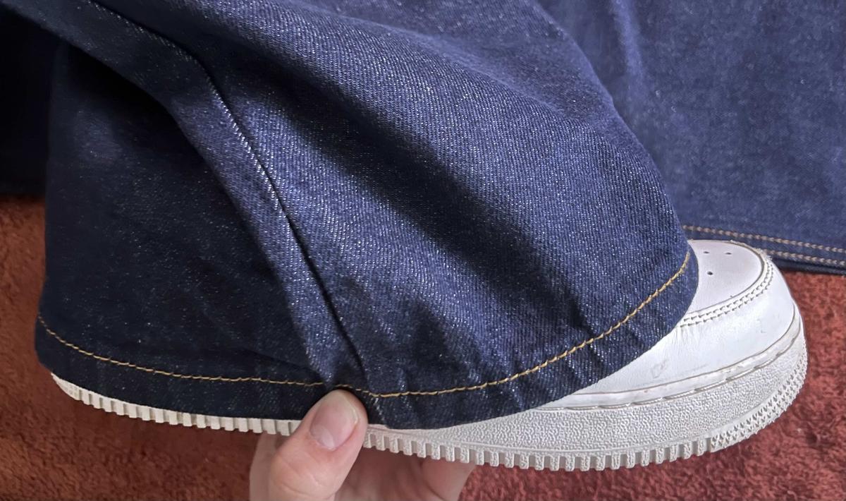 Item: Raw Blue, 38 X 30