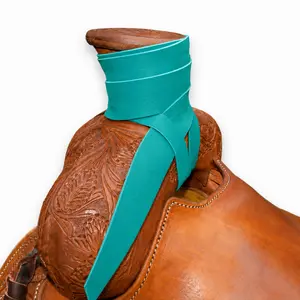 Wrap Your Wood Jade Green Colored Saddle Horn Wrap