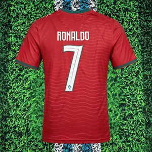 2026 Portugal Home No. 7 Ronaldo Short-Sleeve Soccer Jersey