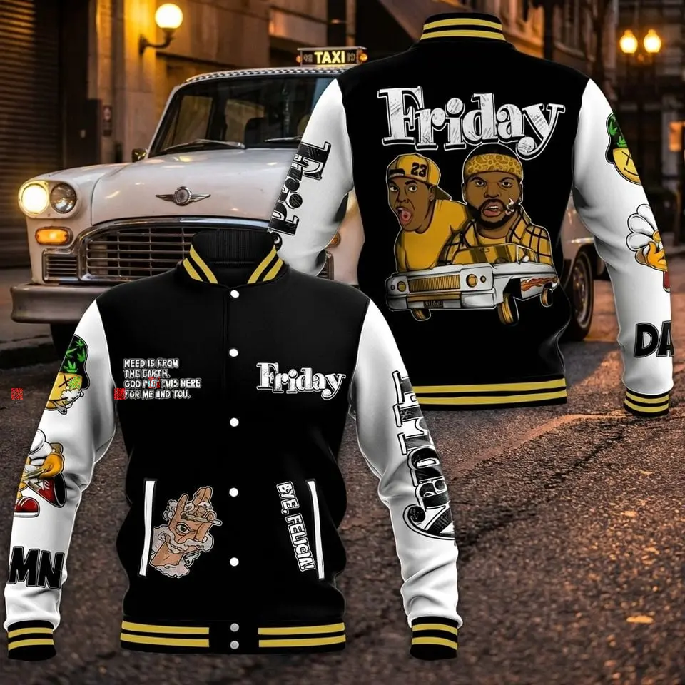 Varsity Jacket To Match White Taxi 12s - Friday Sneaker Stress Style Baseball Jacket, Baseball Jacket, Varsity Style Jacket, Unisex Sport Streetwear